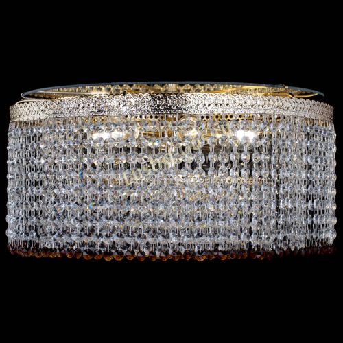 Люстра Милан капель оптикон Чайная в Симферополе Гусь Хрустальный