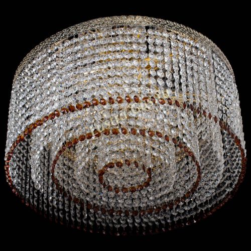 Люстра Милан капель оптикон Чайная в Симферополе Гусь Хрустальный