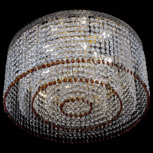 Люстра Милан капель оптикон Чайная в Симферополе Гусь Хрустальный