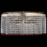 Люстра Милан капель оптикон Красная в Симферополе