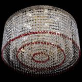 Люстра Милан капель оптикон Красная в Симферополе