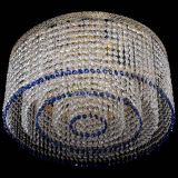 Люстра Милан капель оптикон Синяя в Симферополе