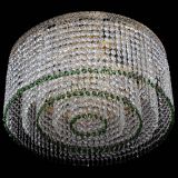 Люстра Милан капель оптикон Зеленая в Симферополе