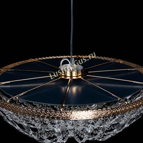 Люстра Милан Купол с пластинками №6 в Симферополе Гусь Хрустальный
