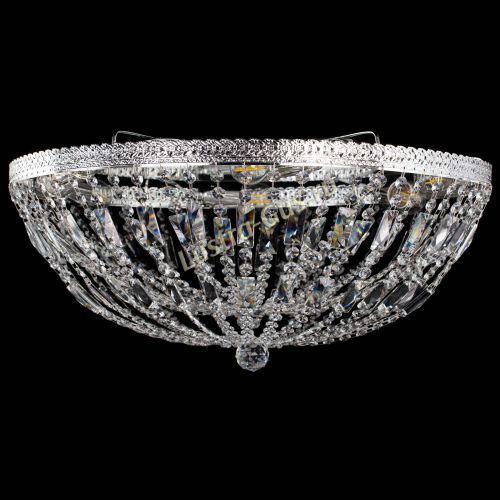 Люстра Милан Купол с пластинками №6 в Симферополе Гусь Хрустальный