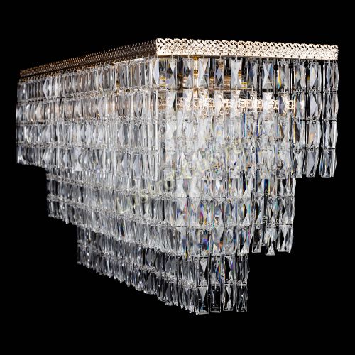 Люстра Милан Прямоугольник №8 в Симферополе Гусь Хрустальный