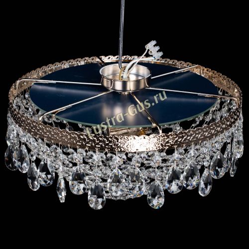 Люстра Милан Сетка с журавликами в Симферополе Гусь Хрустальный