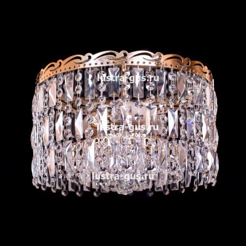 Люстра Анжелика 3 лампы + низ 3 в Симферополе Гусь Хрустальный