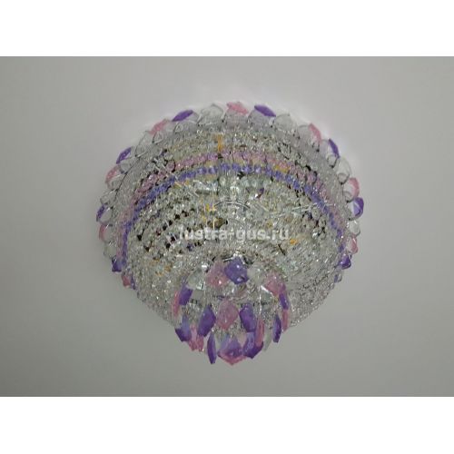 Люстра Катерина дубик цветная в Симферополе Гусь Хрустальный