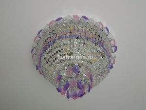 Люстра Катерина дубик цветная в Симферополе отзыв и фото покупателя