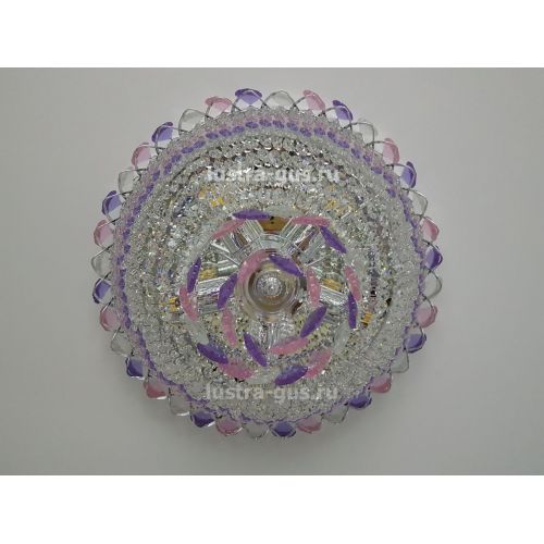 Люстра Катерина дубик цветная в Симферополе Гусь Хрустальный