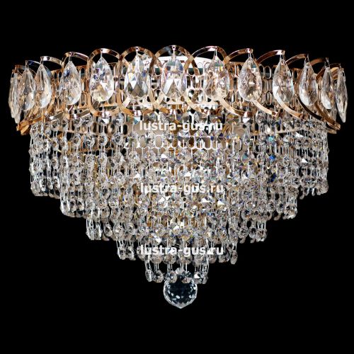 Люстра Катерина пирамида обтикон в Симферополе Гусь Хрустальный