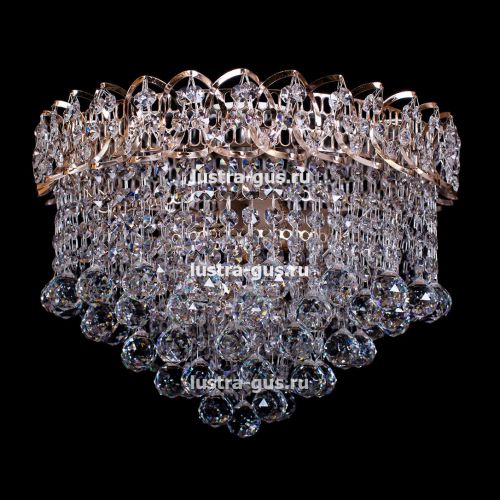 Люстра Катерина пирамида Шар 2 в Симферополе Гусь Хрустальный