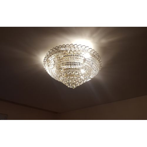 Люстра Кольцо пирамида шар 30 мм в Симферополе Гусь Хрустальный