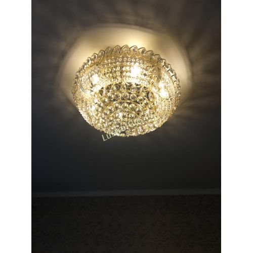 Люстра Кольцо пирамида шар 30 мм в Симферополе Гусь Хрустальный