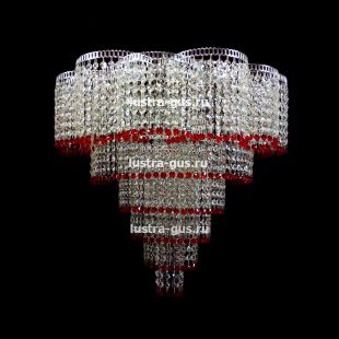 Люстра хрустальная Лотос №3 цветная