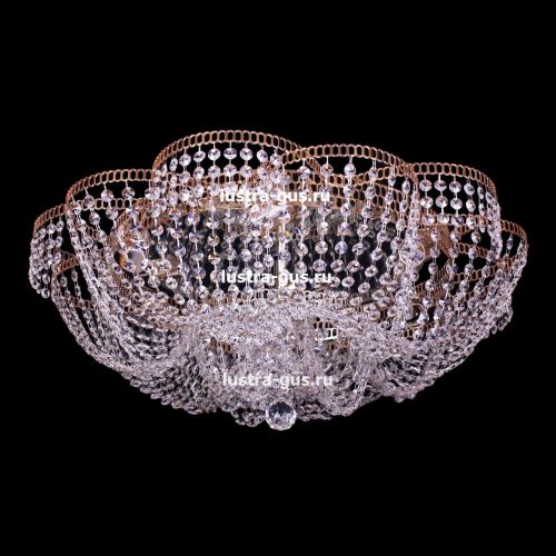 Люстра Лотос Пион 6 ламп в Симферополе Гусь Хрустальный