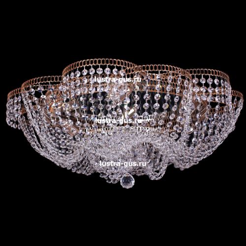 Люстра Лотос Пион 6 ламп в Симферополе Гусь Хрустальный