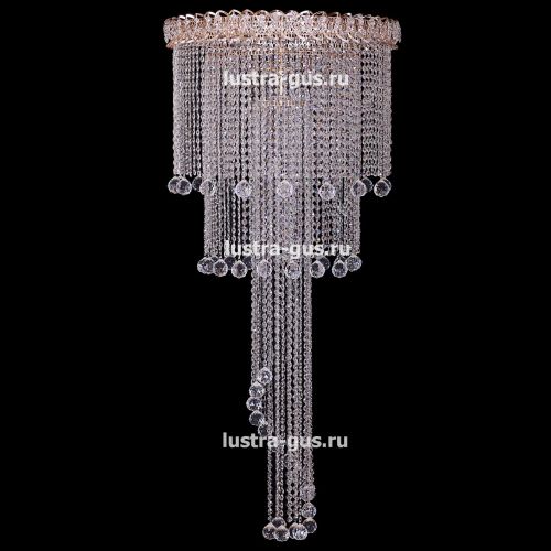 Люстра Водопад длинный в Симферополе Гусь Хрустальный