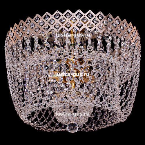 Люстра Водопад корона № 3 в Симферополе Гусь Хрустальный