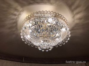 Люстра Водопад шар в Симферополе отзыв и фото покупателя