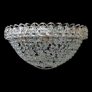 Люстра хрустальная Водоворот Сетка Обтикон
