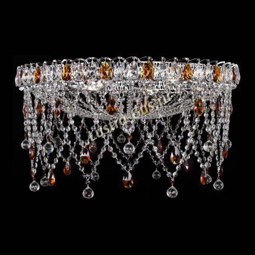 Люстра Паутинка чайная в Симферополе Гусь Хрустальный