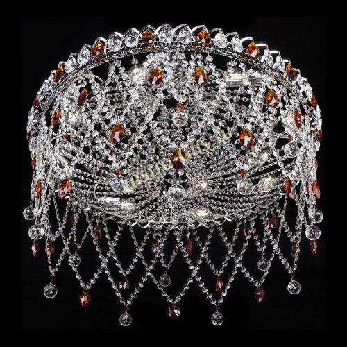 Люстра Паутинка чайная в Симферополе Гусь Хрустальный