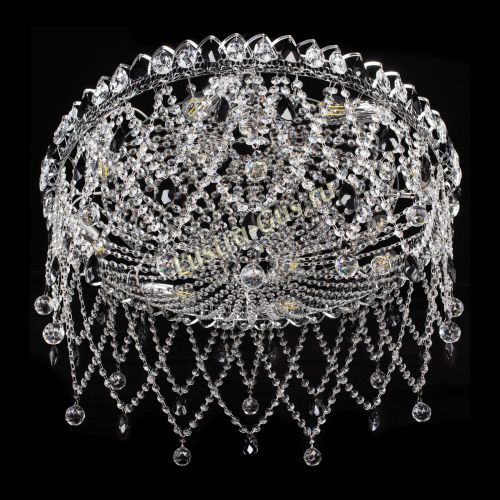 Люстра Паутинка черная в Симферополе Гусь Хрустальный