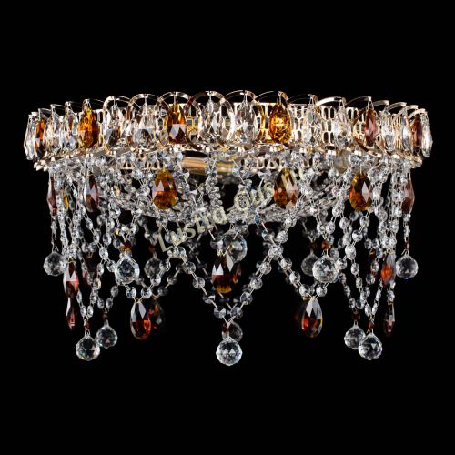 Люстра Паутинка чайная в Симферополе Гусь Хрустальный