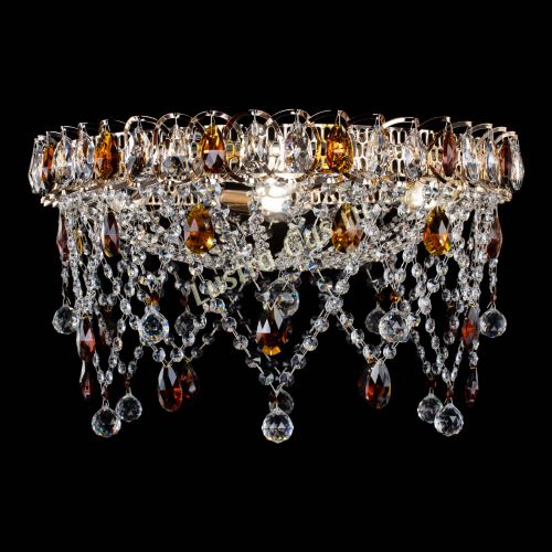 Люстра Паутинка чайная в Симферополе Гусь Хрустальный