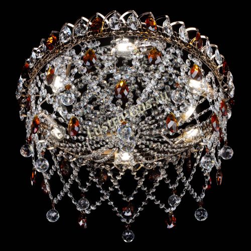 Люстра Паутинка чайная в Симферополе Гусь Хрустальный