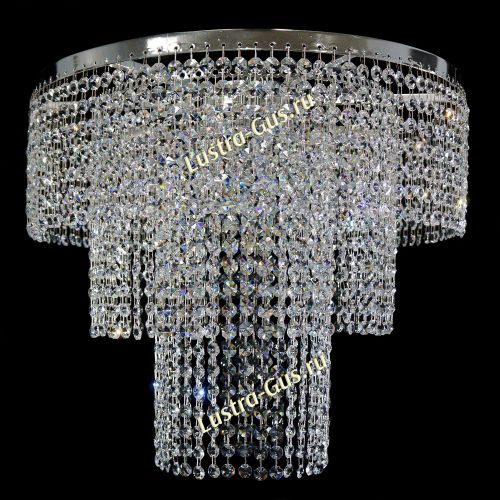 Люстра Элегия капель №1 в Симферополе Гусь Хрустальный