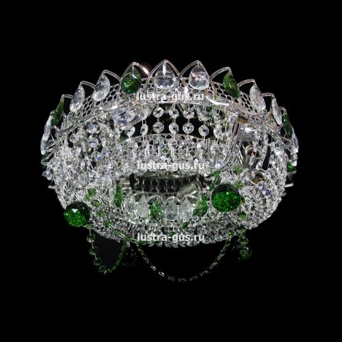 Люстра Кольцо Ожерелье Шар цветная в Симферополе Гусь Хрустальный