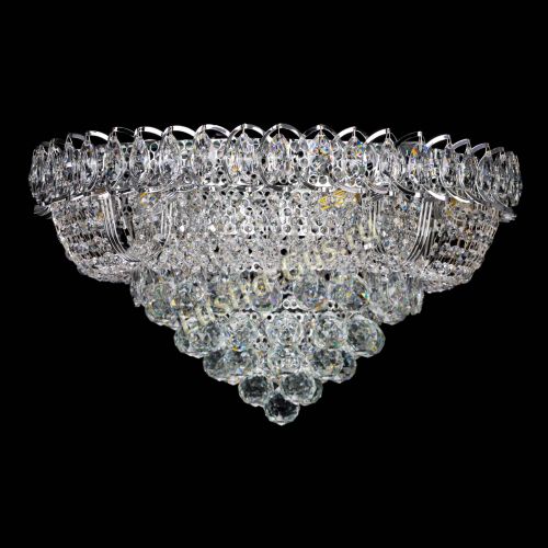 Люстра Пирамида Классика 500 мм шар 40 в Симферополе Гусь Хрустальный