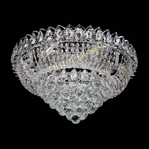 Люстра Пирамида Классика 500 мм шар 40 в Симферополе Гусь Хрустальный