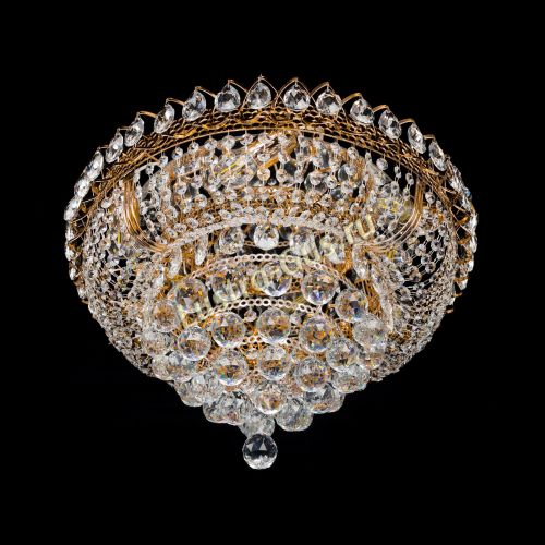 Люстра Пирамида Классика шар 40 в Симферополе Гусь Хрустальный