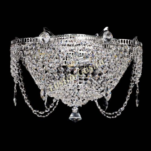 Люстра Ромашка Аннушка конус в Симферополе Гусь Хрустальный