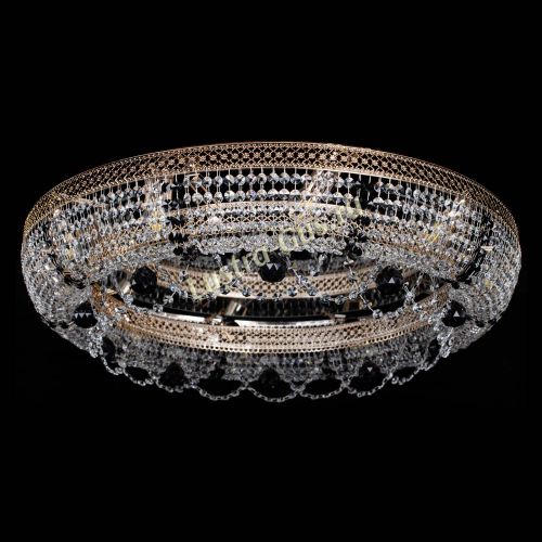 Люстра Снежинка Венеция №10 черная в Симферополе Гусь Хрустальный