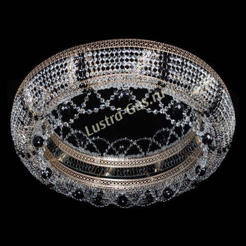 Люстра Снежинка Венеция №10 черная в Симферополе Гусь Хрустальный