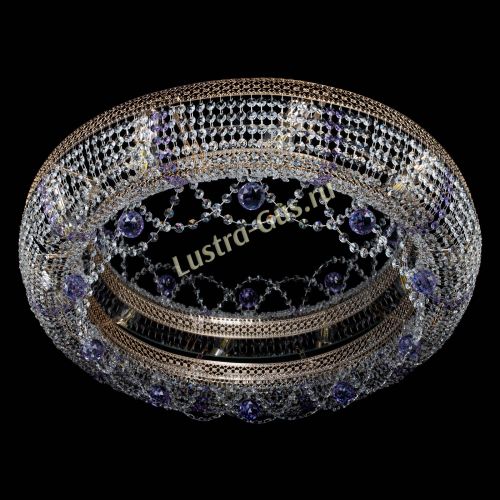 Люстра Снежинка Венеция №10 фиолетовая в Симферополе Гусь Хрустальный