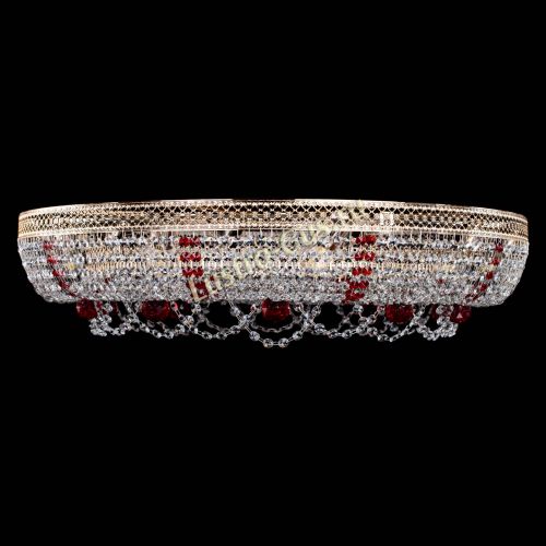 Люстра Снежинка Венеция №10 красная в Симферополе Гусь Хрустальный