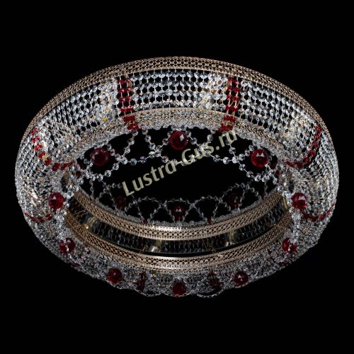 Люстра Снежинка Венеция №10 красная в Симферополе Гусь Хрустальный