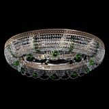 Люстра Снежинка Венеция №10 зеленая в Симферополе