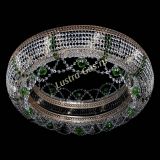 Люстра Снежинка Венеция №10 зеленая в Симферополе