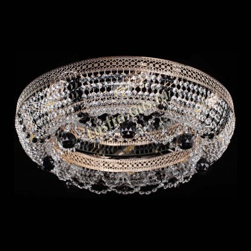 Люстра Снежинка Венеция №8 черная в Симферополе Гусь Хрустальный