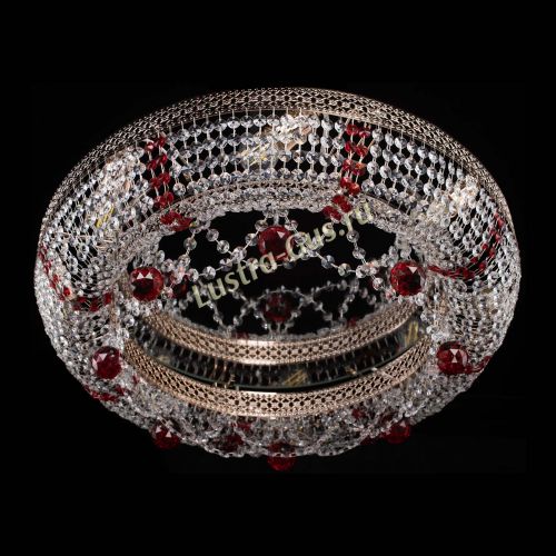 Люстра Снежинка Венеция №8 красная в Симферополе Гусь Хрустальный