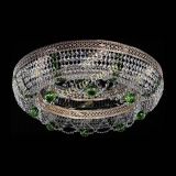 Люстра Снежинка Венеция №8 зеленая в Симферополе