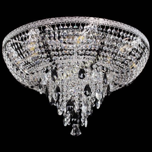 Люстра Токката Пирамида журавлик черная в Симферополе Гусь Хрустальный