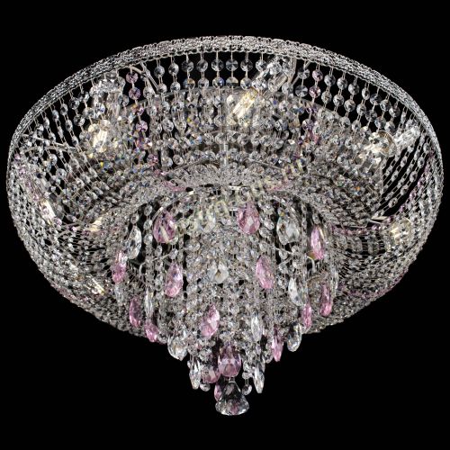 Люстра Токката Пирамида журавлик розовая в Симферополе Гусь Хрустальный